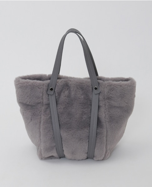 【エコファー2wayバッグ】 詳細画像 グレー 6