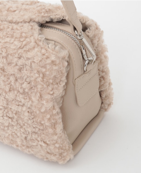 【フラップトップショルダーバッグ】 詳細画像 ライトベージュ 9