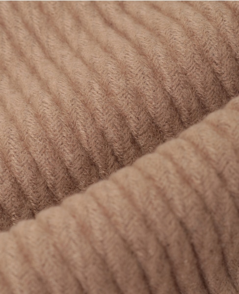 【プリーツ無地ストール】 詳細画像 ベージュ 11