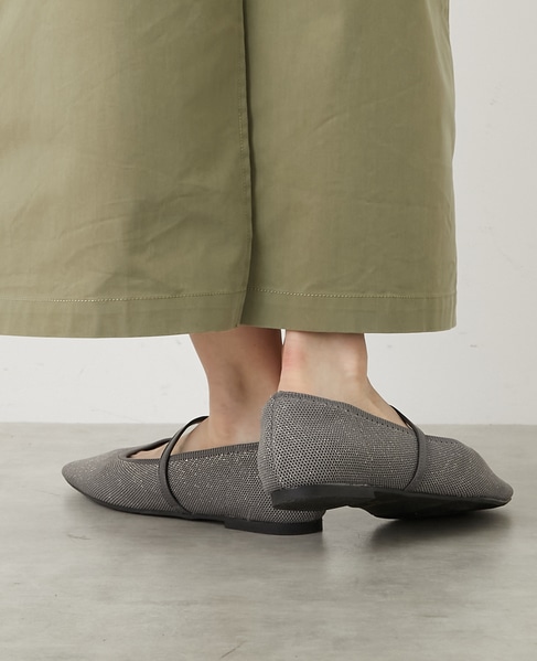 【ニットパンプス】 詳細画像 チャコールグレー 4