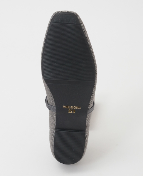 【ニットパンプス】 詳細画像 チャコールグレー 9