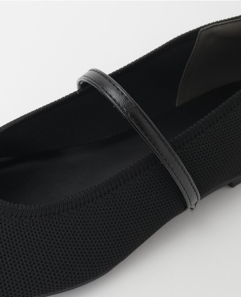 【ニットパンプス】 詳細画像 ブラック 12