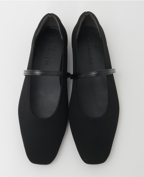 【ニットパンプス】 詳細画像 ブラック 7