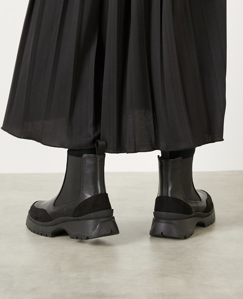 【サイドゴアブーツ】 詳細画像 ブラック 3