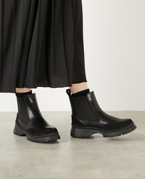 【サイドゴアブーツ】 詳細画像 ブラック 5