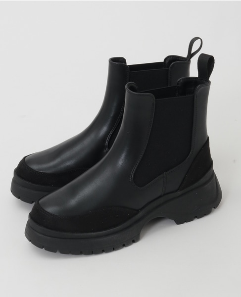 【サイドゴアブーツ】 詳細画像 ブラック 6