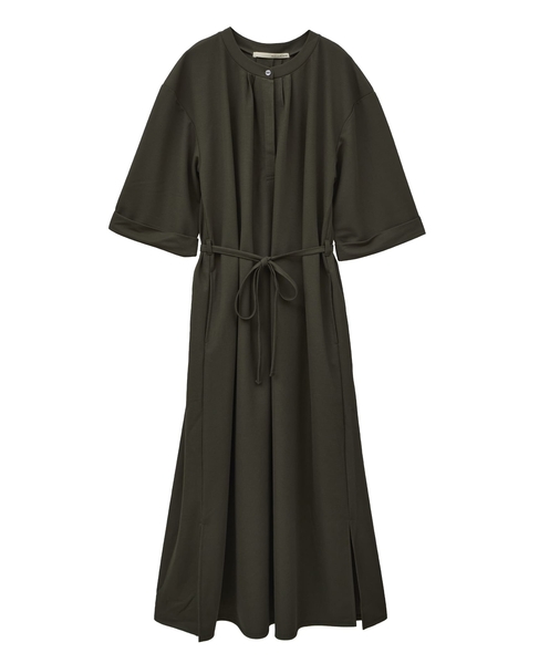 【ナノキャラメルベルテッドカットワンピース】 詳細画像 カーキ 9