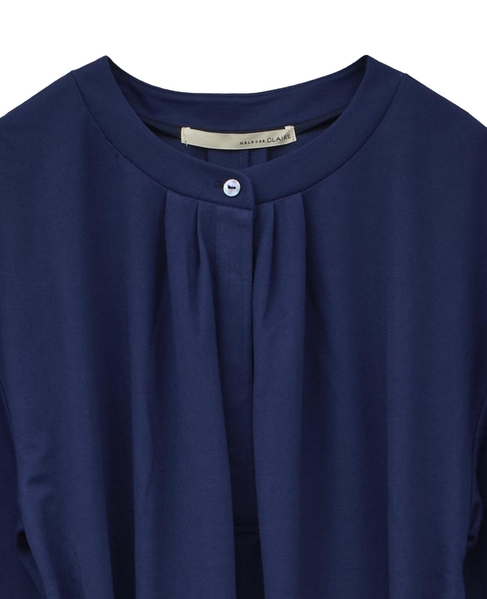 【ナノキャラメルベルテッドカットワンピース】 詳細画像 ネイビー 10