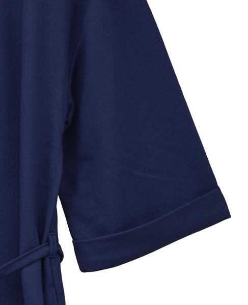 【ナノキャラメルベルテッドカットワンピース】 詳細画像 ネイビー 11