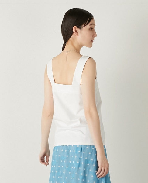 《追加》【コットンベア天竺のチューブタンクトップインナー】 詳細画像 ホワイト 4