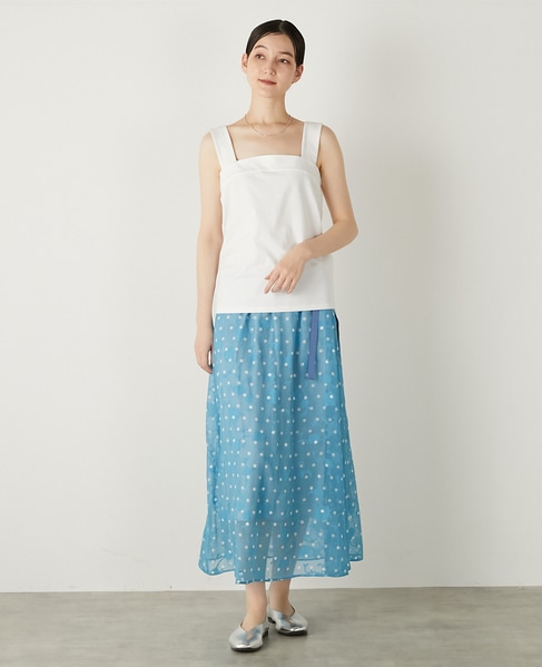 《追加》【コットンベア天竺のチューブタンクトップインナー】 詳細画像 ホワイト 7