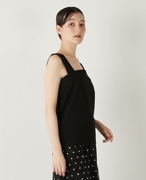《追加》【コットンベア天竺のチューブタンクトップインナー】 詳細画像 ブラック 5