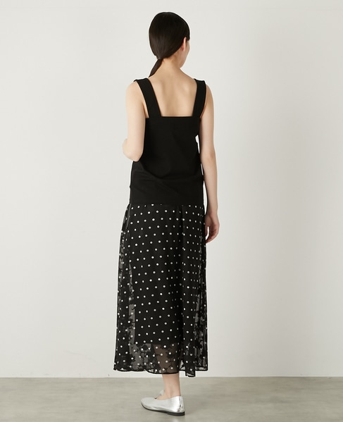 《追加》【コットンベア天竺のチューブタンクトップインナー】 詳細画像 ブラック 9