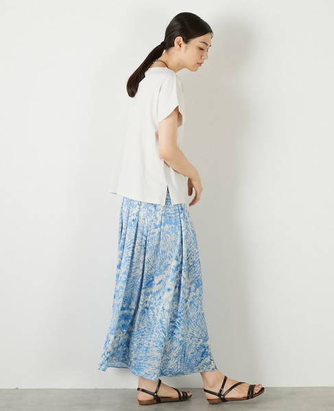 【接触冷感加工タックデザインフレンチスリーブカットプル】 詳細画像 ライトグレー 6