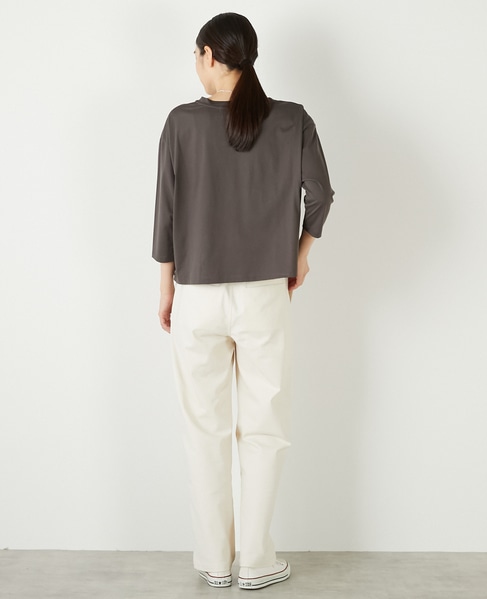 【フロッキーロゴプリントTシャツ】 詳細画像 チャコールグレー 5