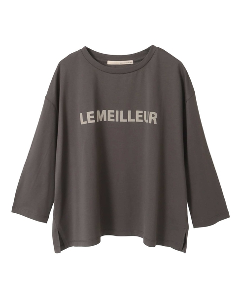 【フロッキーロゴプリントTシャツ】 詳細画像 チャコールグレー 8