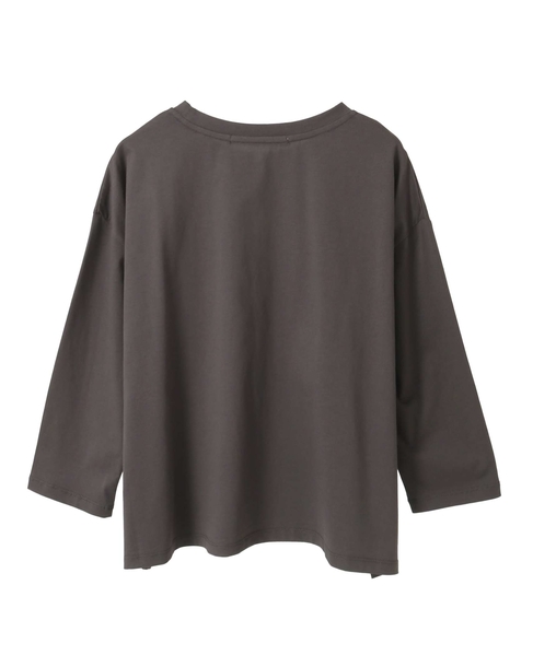 【フロッキーロゴプリントTシャツ】 詳細画像 チャコールグレー 9