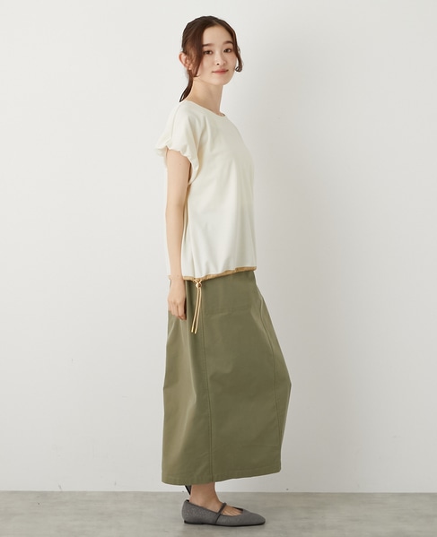 【ドローコードタックプルオーバー】 詳細画像 アイボリー 7