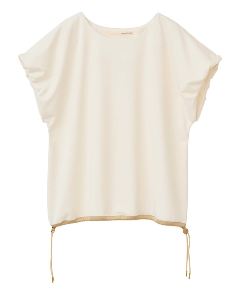 【ドローコードタックプルオーバー】 詳細画像 アイボリー 9