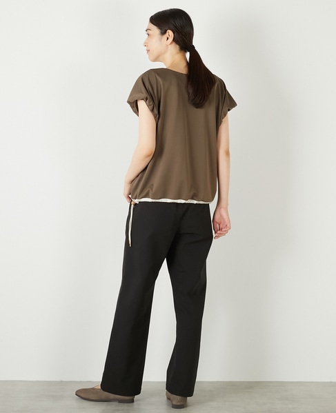 【ドローコードタックプルオーバー】 詳細画像 ブラウン 5