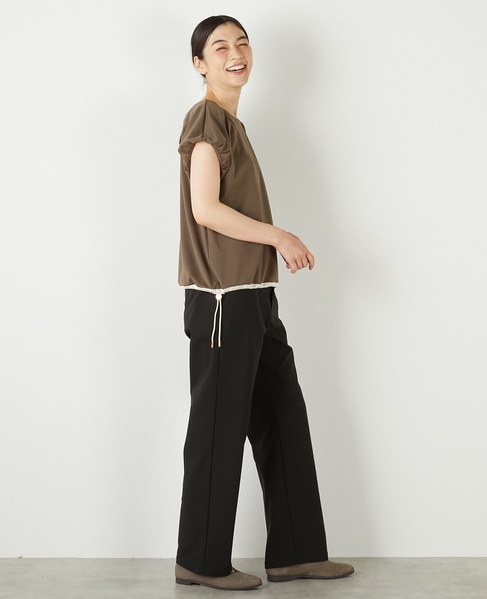 【ドローコードタックプルオーバー】 詳細画像 ブラウン 7