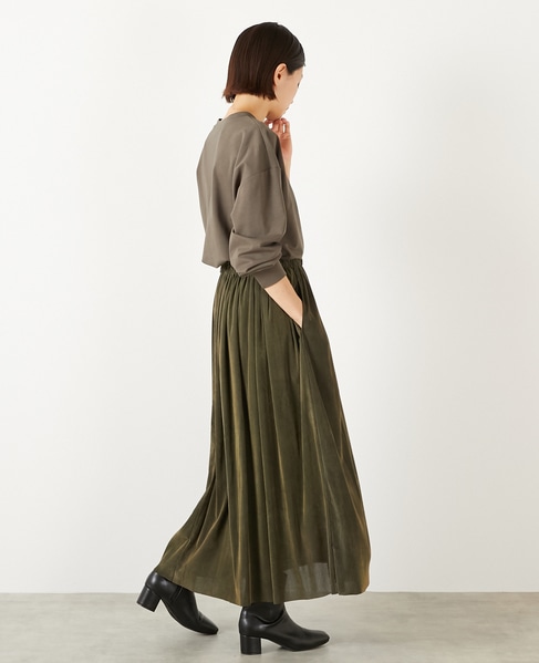 【ミニ裏毛ロゴPTロングスリーブTシャツ】 詳細画像 モカ 6