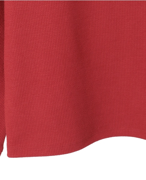 【ミニケーブルドルマンスリーブカットプル】 詳細画像 レッド 13