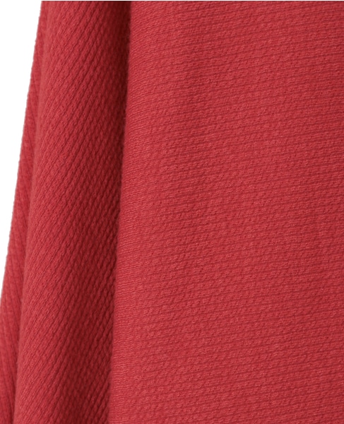 【ミニケーブルドルマンスリーブカットプル】 詳細画像 レッド 14