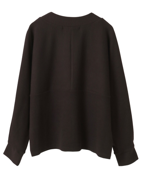 【ミニケーブルドルマンスリーブカットプル】 詳細画像 ダークブラウン 11