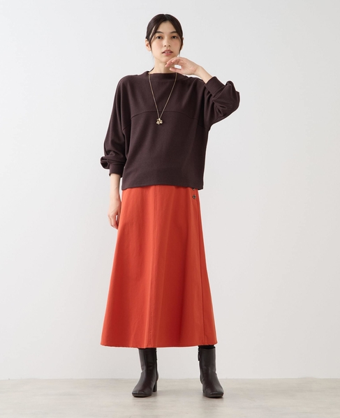 【ミニケーブルドルマンスリーブカットプル】 詳細画像 ダークブラウン 2