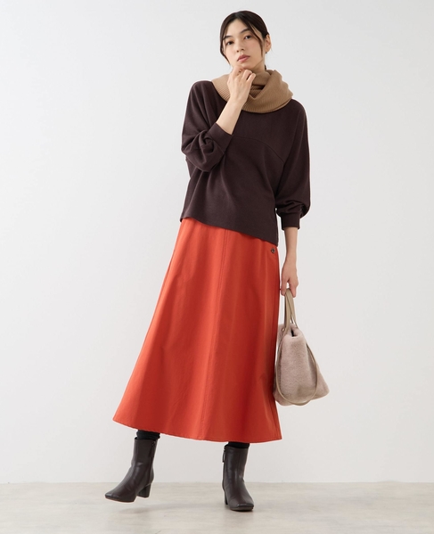 【ミニケーブルドルマンスリーブカットプル】 詳細画像 ダークブラウン 3