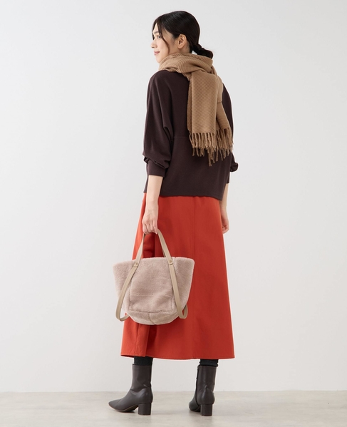 【ミニケーブルドルマンスリーブカットプル】 詳細画像 ダークブラウン 6