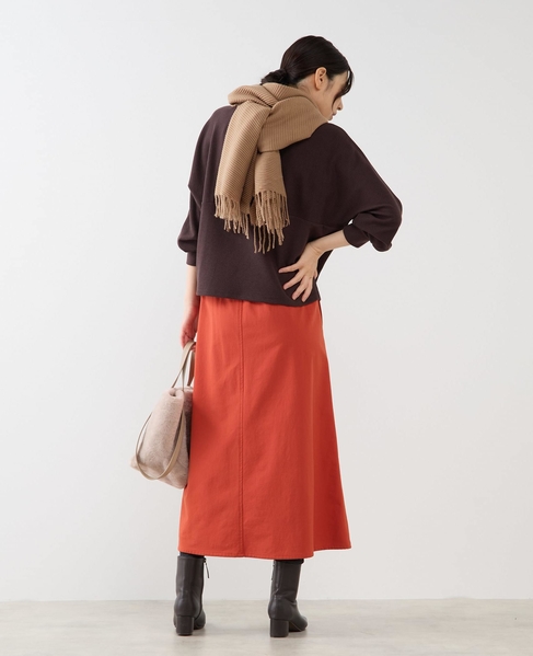 【ミニケーブルドルマンスリーブカットプル】 詳細画像 ダークブラウン 7