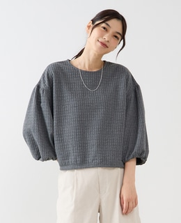 【スクエアキルトプルオーバー】