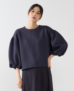 【スクエアキルトプルオーバー】