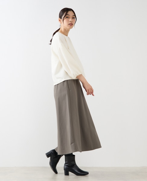 【スクエアキルトプルオーバー】 詳細画像 アイボリー 7