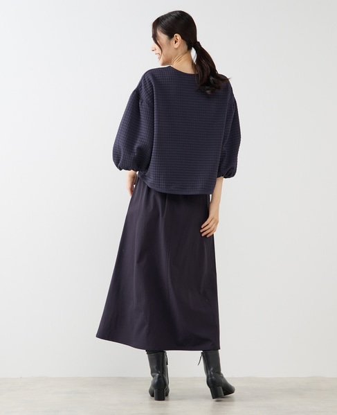 【スクエアキルトプルオーバー】 詳細画像 ネイビー 7