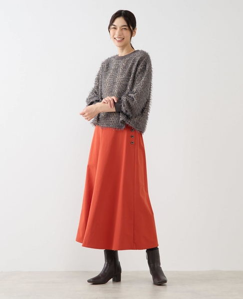 【フェザージャガードカットプルオーバー】 詳細画像 グレー 2