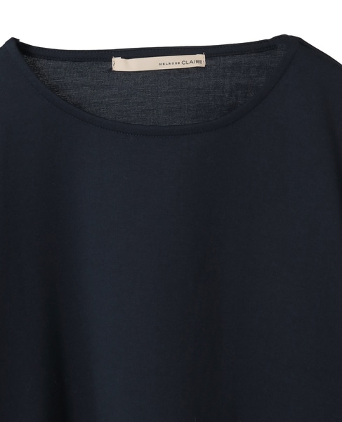 【異素材ドッキングプルオーバー】 詳細画像 ネイビー 12