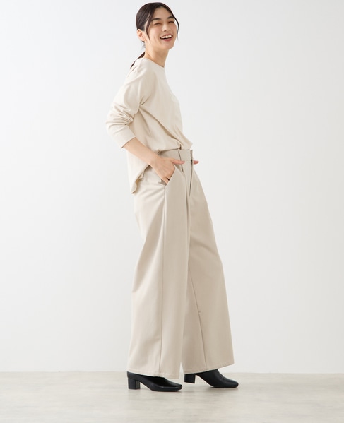 【サガラ刺しゅうロングTシャツ】 詳細画像 ライトベージュ 7