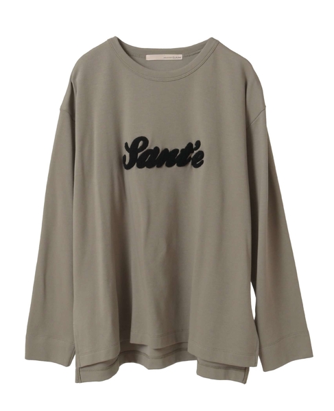 【サガラ刺しゅうロングTシャツ】 詳細画像 ブラウン系その他 10