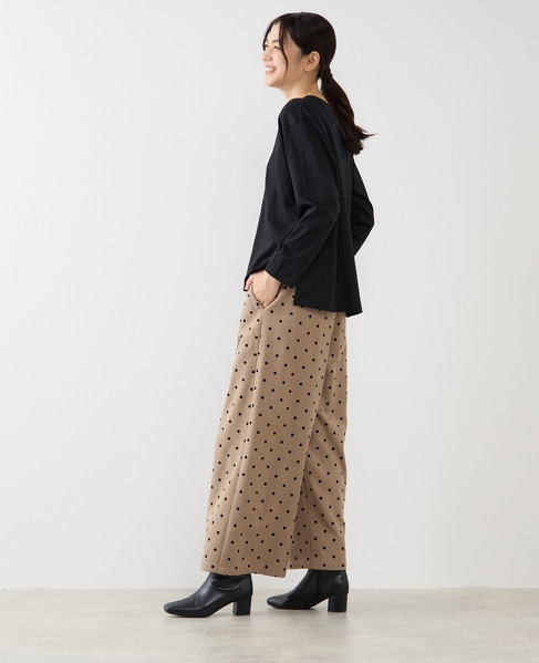 【サガラ刺しゅうロングTシャツ】 詳細画像 ブラック 4