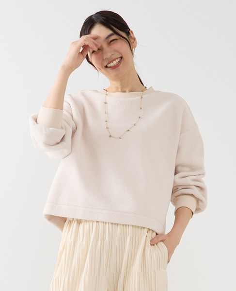 【ボアプルオーバー】 詳細画像 ライトベージュ 1