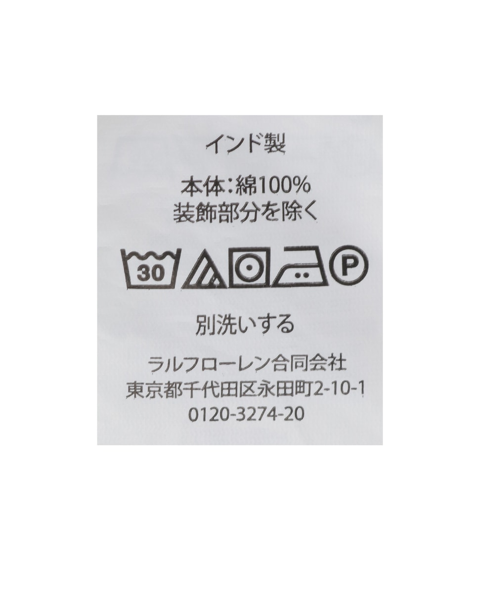 【POLO RALPH LAUREN/ポロラルフローレン】カスタムフィットガーメントダイボタンダウンシャツ 詳細画像 ホワイト 6