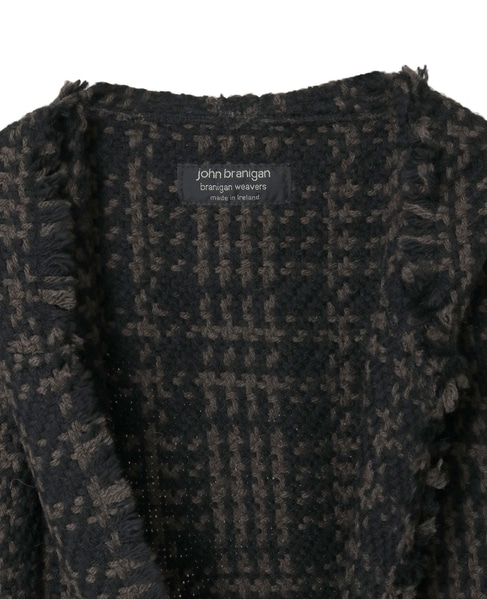 【John Branigan/ジョンブラニガン】フリンジロングコート 詳細画像 その他1 3