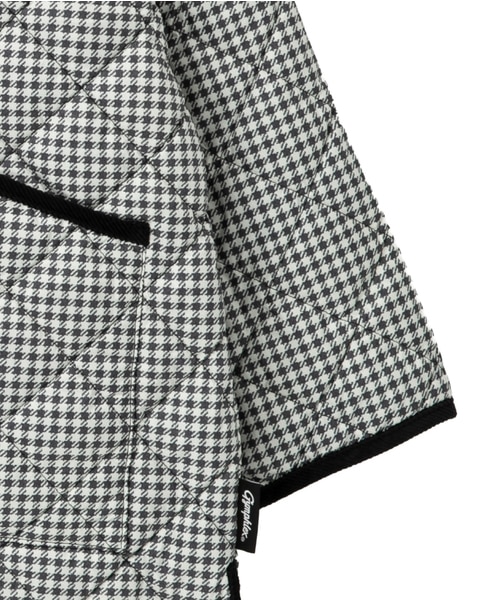 【Gymphlex/ジムフレックス】QUILT DOWN COLLARLESS COAT 詳細画像 チェック 4
