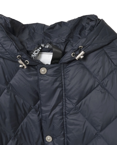 【TAION /タイオン】ダウンケープ 詳細画像 ダークネイビー 3