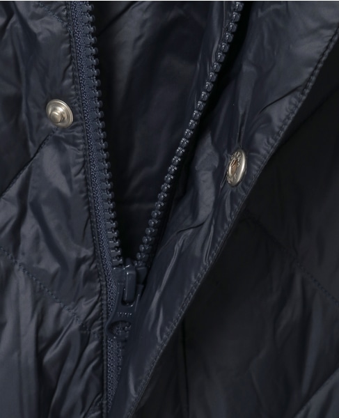 【TAION /タイオン】ダウンケープ 詳細画像 ダークネイビー 6