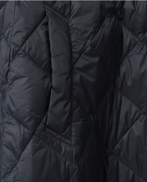 【TAION /タイオン】ダウンケープ 詳細画像 ダークネイビー 7