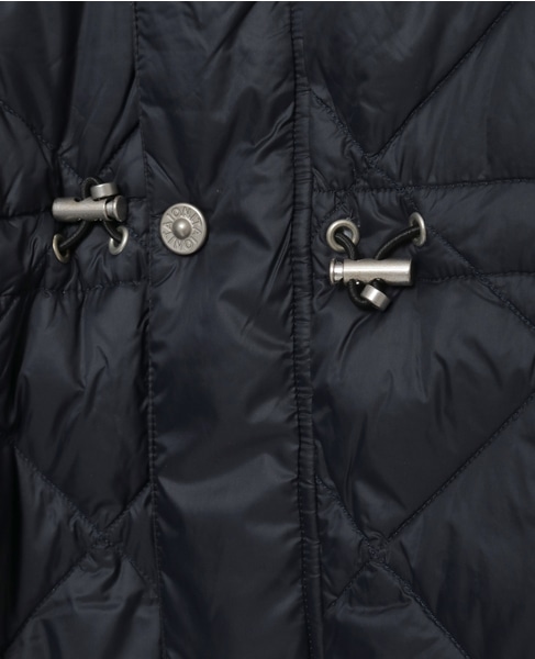 【TAION /タイオン】ダウンケープ 詳細画像 ダークネイビー 8